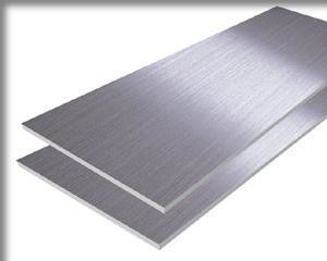 Persegi 0.6mm 304 Cold Rolled Stainless Steel Plate BA 2B Surface