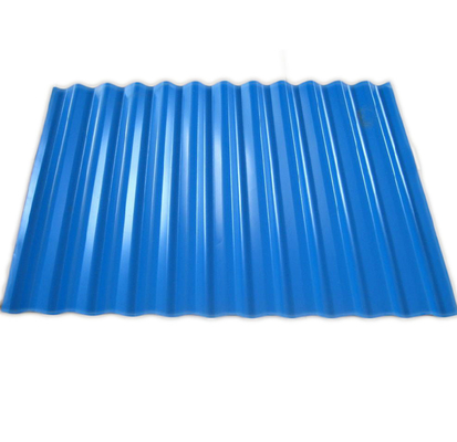 PPGI Galvanized Corrugated Steel Sheet Dilapisi Seng Untuk Atap Bangunan