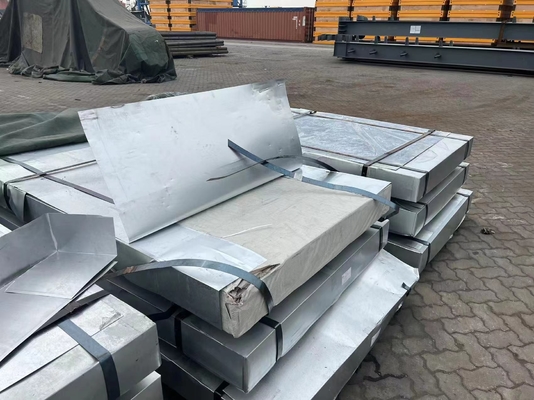 Pelat Baja GI Cold Rolled DX51D Lembaran Baja Galvanis yang Dicelup Panas