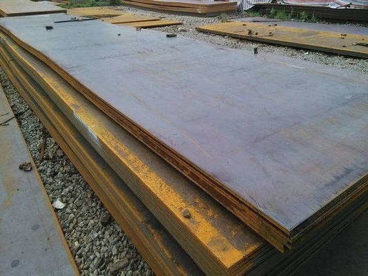 Lembar Corten Baja Tahan Korosi NM500 wear Plate550 Pelat Baja Lanskap