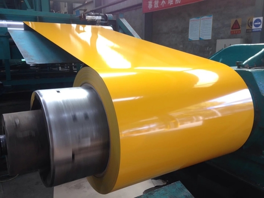 SECC DX51 ZINC Coated PPGI Prepainted Steel Coil Cold Rolled / Hot Dipped