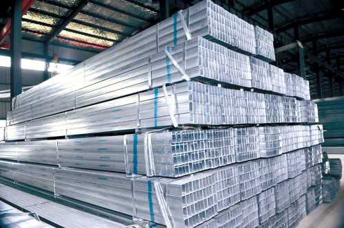 Q345 ST37 GI Steel Pipe Welded Galvanized Iron Square Tube