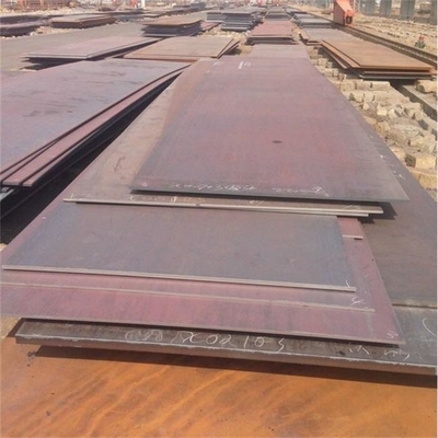 Hot Rolled MS Steel Plate ASTM A36 Q345 Str Untuk Brige Engineering