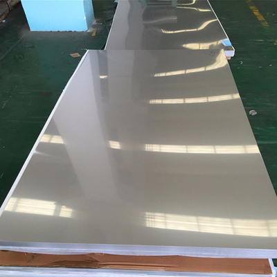 ASTM 304 310s 316 321 Lembaran Stainless Steel Perak NO.1 Permukaan