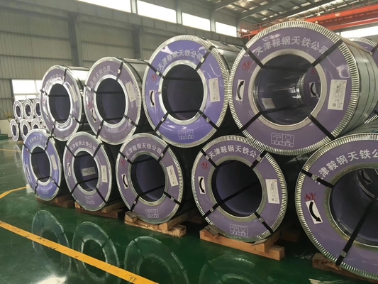 Ketebalan 0.15-6mm Plat Stainless Steel Coil BA 2B Permukaan