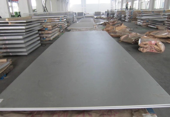 Persegi 0.6mm 304 Cold Rolled Stainless Steel Plate BA 2B Surface