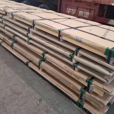 Square Cold Rolled Ss 304 Lembar 0.6mm 660HV200 Kekerasan
