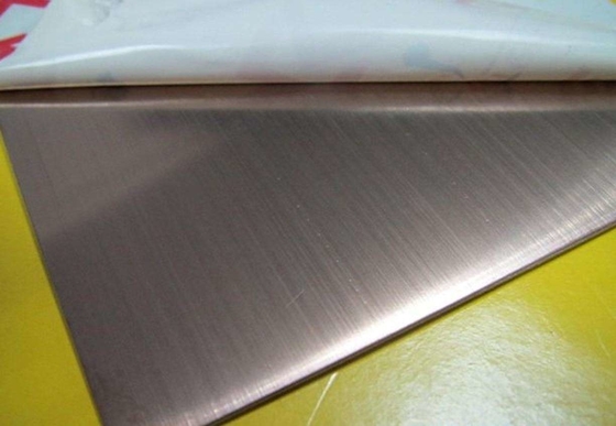 Square Cold Rolled Ss 304 Lembar 0.6mm 660HV200 Kekerasan