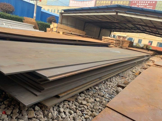 1000-2200mm Steel Wear Plate Hot Rolled Memakai Pelat Baja Tahan