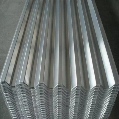PPGI Galvanized Corrugated Steel Sheet Dilapisi Seng Untuk Atap Bangunan