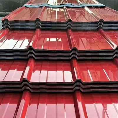 Lembaran Baja Atap Bergelombang GI / PPGI / PPGL Prepainted 3mm Tebal