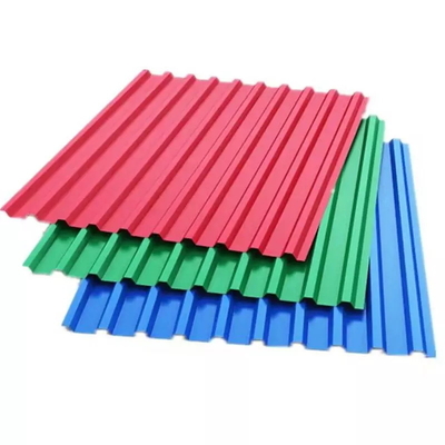 PPGI Prepainted Metal Roof Tiles Bahan Bangunan Tebal 6.00mm