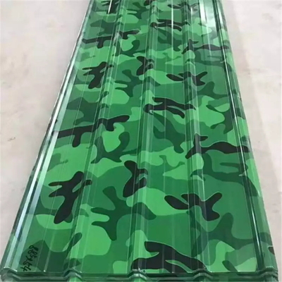 PPGI Galvanized Corrugated Steel Sheet Dilapisi Seng Untuk Atap Bangunan