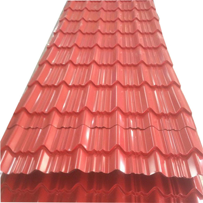 SGCC / CGCC Metal Roof Tiles Prepainted Zinc Roofing Sheet
