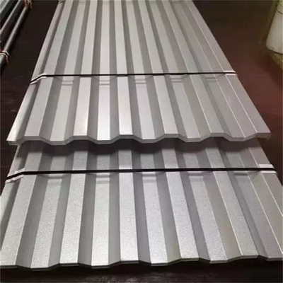 PPGI Galvanized Corrugated Steel Sheet Dilapisi Seng Untuk Atap Bangunan