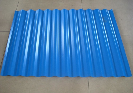 Lembaran Baja Atap Bergelombang GI / PPGI / PPGL Prepainted 3mm Tebal