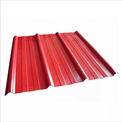 Lembaran Baja Atap Bergelombang GI / PPGI / PPGL Prepainted 3mm Tebal
