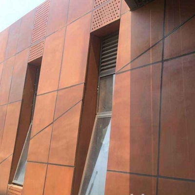 Lembaran Baja Corten Tahan Korosi Ukuran Disesuaikan Untuk Lanskap