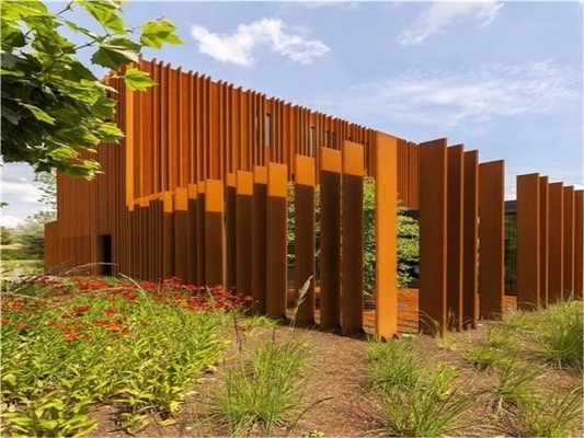 Baja corten luar yang disesuaikan lubang api baja corten lubang api ekstra besar dan mangkuk air