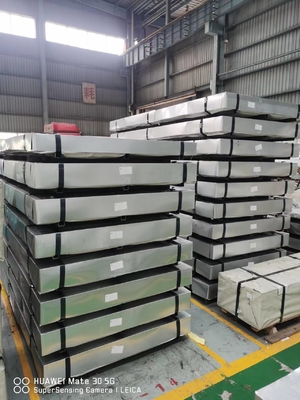 DX51D Zinc Coated Steel Sheet 0.15mm-3.00mm Ketebalan Disesuaikan