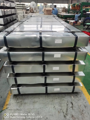 DX51D Zinc Coated Steel Sheet 0.15mm-3.00mm Ketebalan Disesuaikan