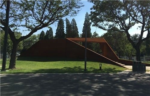 A588 Corten Steel Plate Tahan Cuaca Untuk Dinding Baja Taman