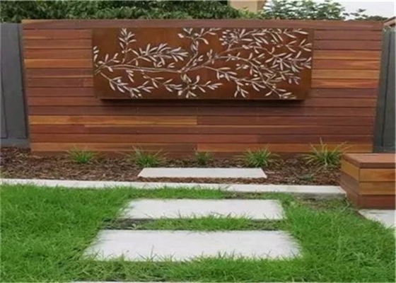 A588 Corten Steel Plate Tahan Cuaca Untuk Dinding Baja Taman