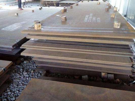 Lembar Corten Baja Tahan Korosi NM500 wear Plate550 Pelat Baja Lanskap