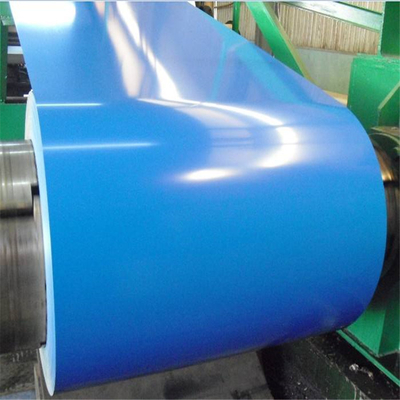 Hot Dipped Galvanized PPGI Steel Coil 600mm-1200mm Dengan Lapisan Organik