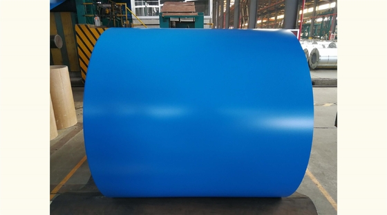 Hot Dipped Galvanized PPGI Steel Coil 600mm-1200mm Dengan Lapisan Organik