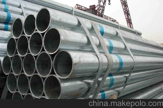 ISO9001 Steel Galvanized Scaffold Tube Pengiriman Cairan Mudah Terbakar