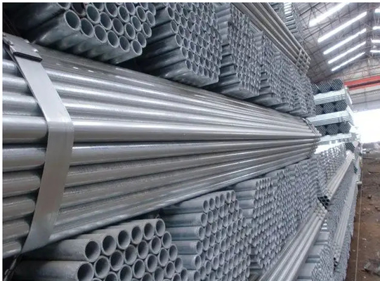 Dx51d 5 Inch GI Steel Pipe Astm A53 12 Ft Rectangular Pre Galvanized Steel Pipe