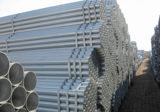 Dx51d 5 Inch GI Steel Pipe Astm A53 12 Ft Rectangular Pre Galvanized Steel Pipe