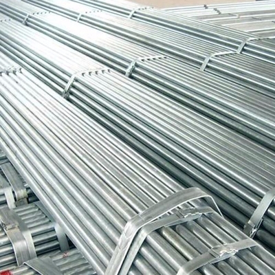 Welded Steel Gi Pipe Galvanized Coated Surface 10 - 80 mm Diameter Luar