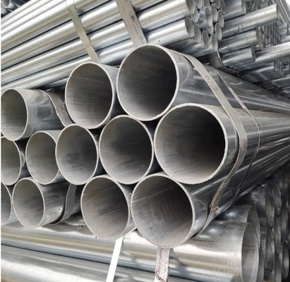 ASTM Hot Dipped Galvanized Tube Ketebalan 15.7mm Untuk Perancah Bangunan
