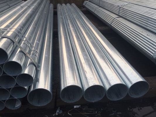 Welded Steel Gi Pipe Galvanized Coated Surface 10 - 80 mm Diameter Luar