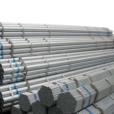 Q195/Q235/Q345 GI Pipa Baja ERW Hot Dip Galvanized Steel Tube
