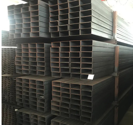 ERW Carbon Steel Seamless Tube Uniform Zinc Coating Untuk Konstruksi