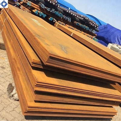 Pelat Bahan Baja CortenA GI Tahan Cuaca 300mm