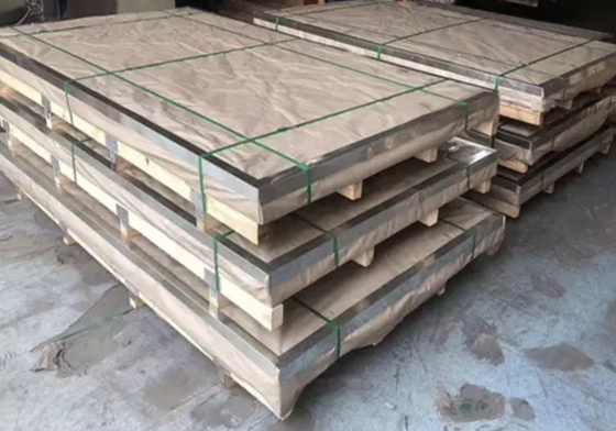 Sus 304 Fabrikasi Lembaran Logam Stainless Steel Plat AISI 410S 2B