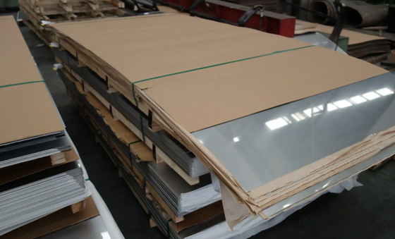 Sus 304 Fabrikasi Lembaran Logam Stainless Steel Plat AISI 410S 2B