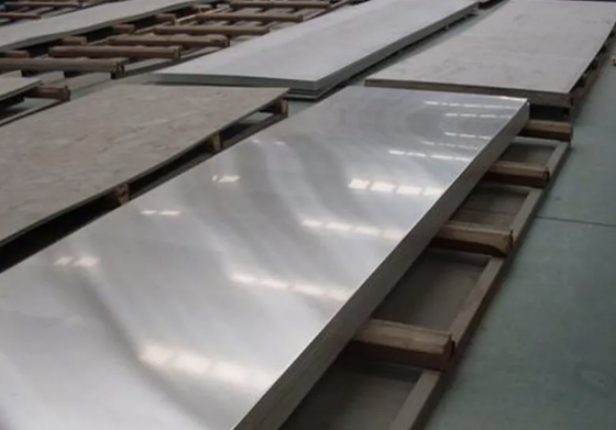 Sus 304 Fabrikasi Lembaran Logam Stainless Steel Plat AISI 410S 2B