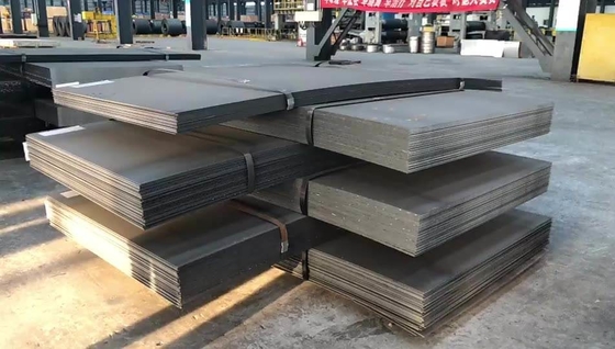Lembar Plat Baja Gulungan Dingin Disesuaikan 20mm Tebal Q195 Q235 Q345 ASTM A36